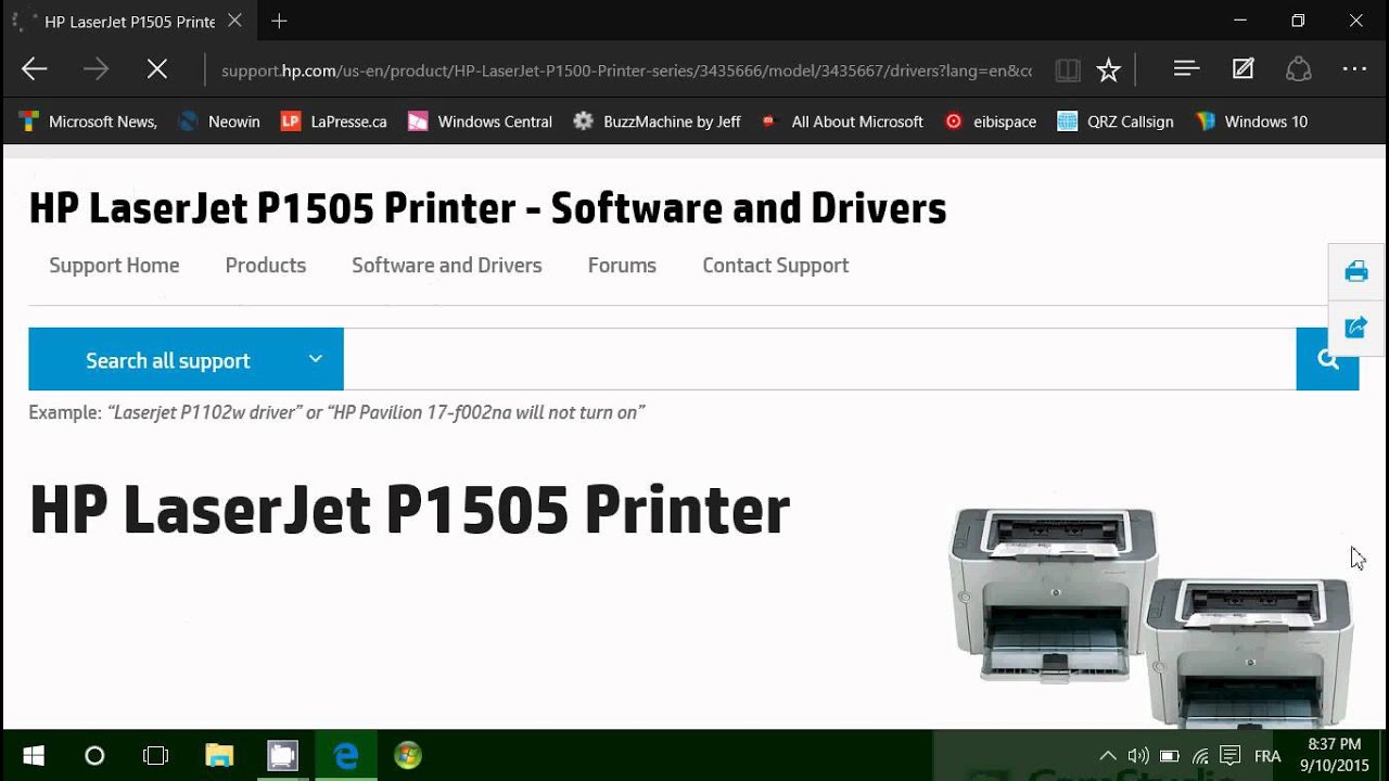 free printer drivers windows 10
